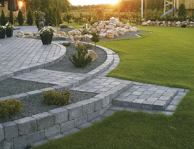 6. Bygga trappa i sten betong Enkoping Uppsala Uppland